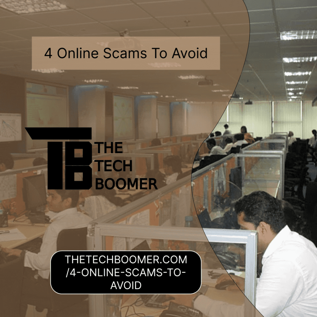 4 online scams