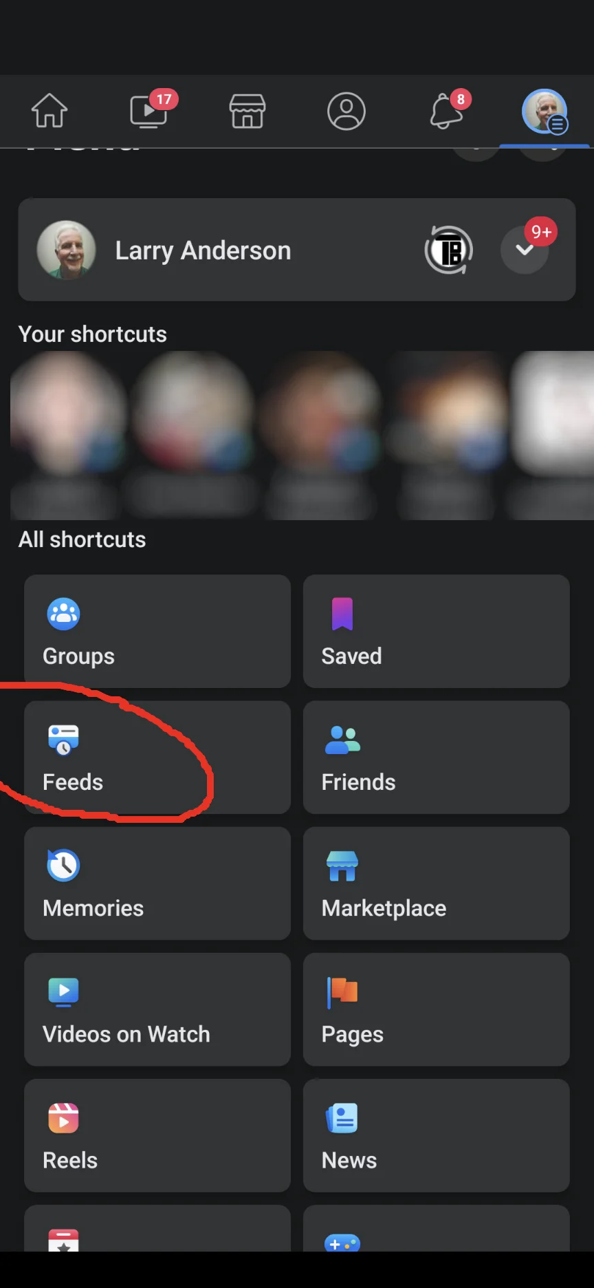 Android Facebook Feeds