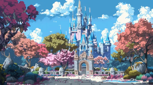 illustration of Disney's Magic kingdom